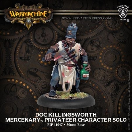 Warmachine - Mercenaries - Doc Killingsworth PIP41047