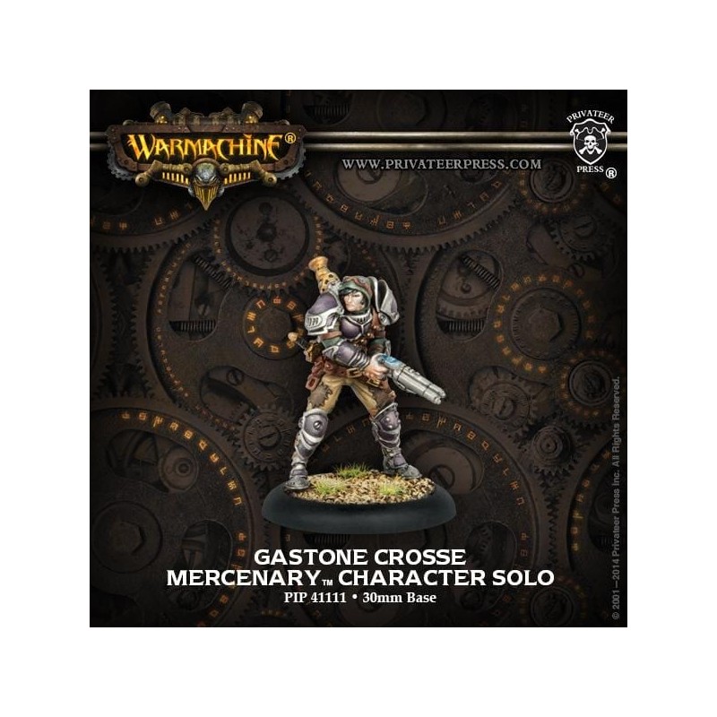 Warmachine - Mercenary - Gastone Crosse PIP41111