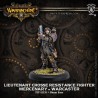 Warmachine - Mercenary - Lieutenant Gastone Crosse, Resistance Fighter PIP41135