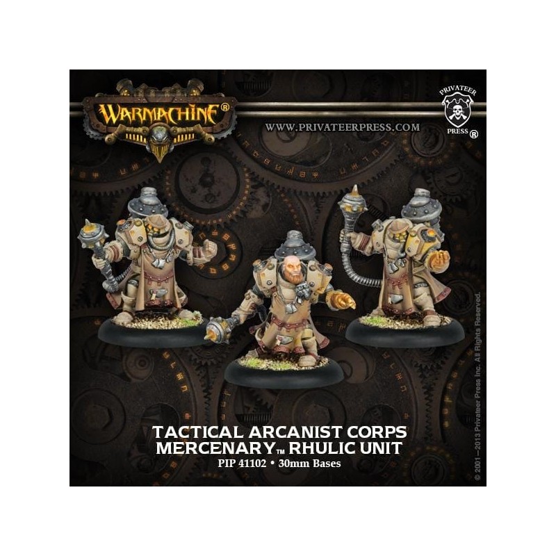 Warmachine - Mercenary - Tactical Arcanist Corps Rhulic Unit PIP41102