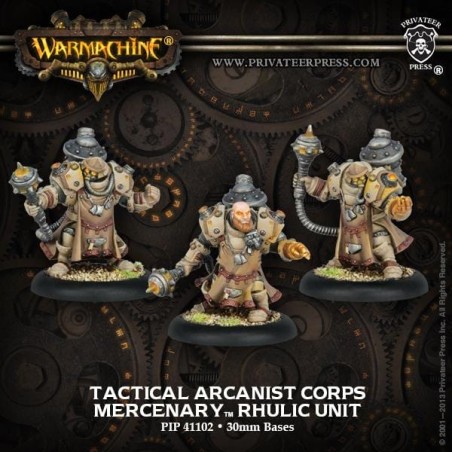 Warmachine - Mercenary - Tactical Arcanist Corps Rhulic Unit PIP41102