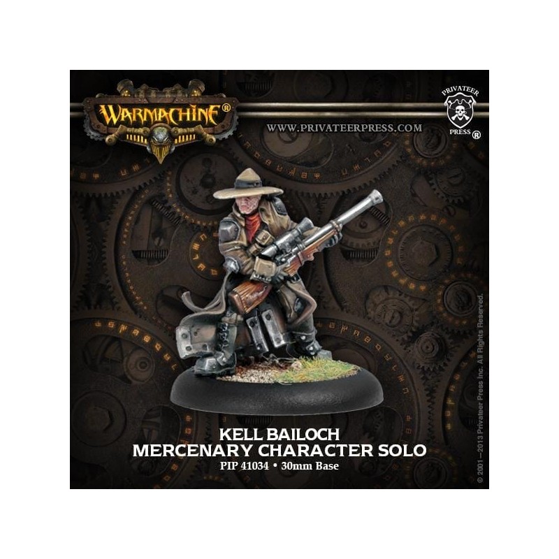 Warmachine - Mercenary - Kell Bailoch PIP41034