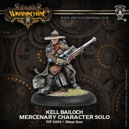 Warmachine - Mercenary - Kell Bailoch PIP41034