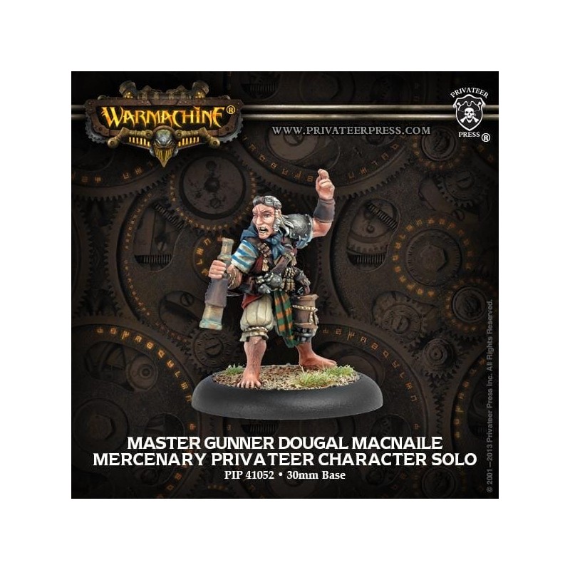 Warmachine - Mercenary - Master Gunner Dougal Macnaile PIP41052