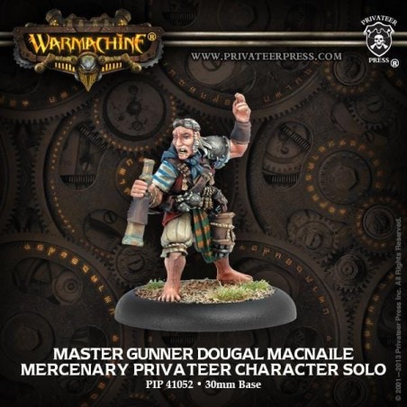 Warmachine - Mercenary - Master Gunner Dougal Macnaile PIP41052