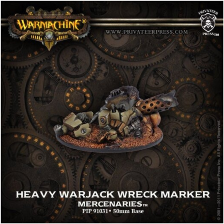 Warmachine - Mercenary - Heavy Warjack Wreck Marker PIP91031