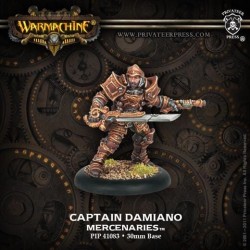 Warmachine - Mercenary - Captain Damiano PIP41083