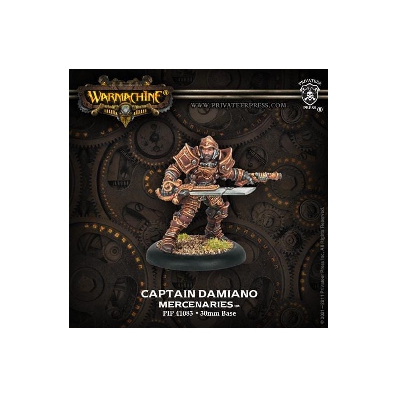 Warmachine - Mercenary - Captain Damiano PIP41083