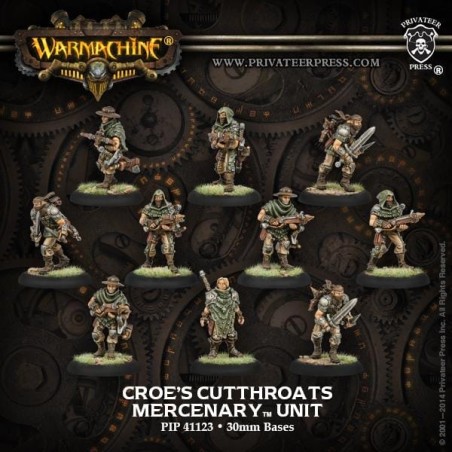 Warmachine - Mercenary - Croe's Cutthroats Unit PIP41123