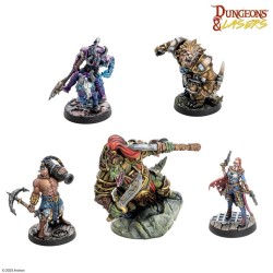 Dungeons & Lasers - Figurines - Raiders and Beasts
