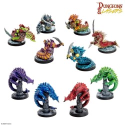 Dungeons & Lasers - Figurines - Raiders and Beasts