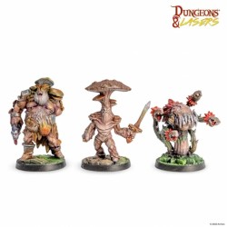 Dungeons & Lasers - Figurines - Woodland Dwellers