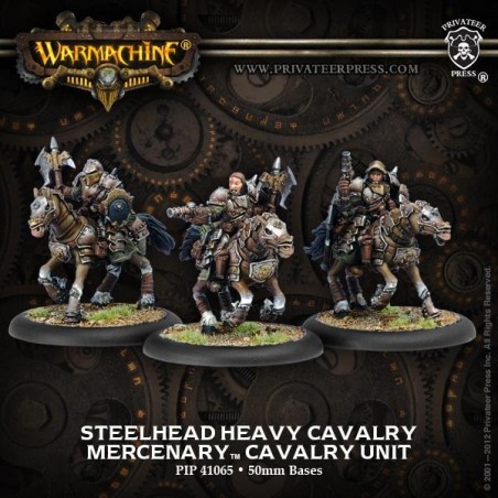 Warmachine - Mercenary - Steelhead Heavy Cavalry Unit PIP41065