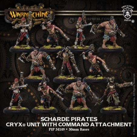 Warmachine - Cryx - Scharde Pirates PIP34149