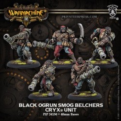 Warmachine - Cryx - Black Ogrun Smog Belchers PIP34150
