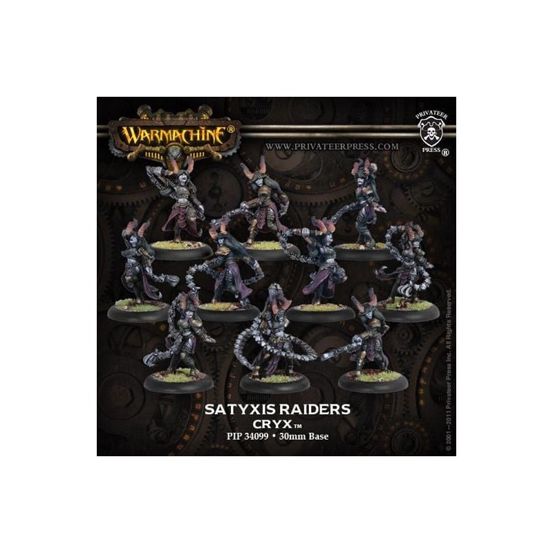 Warmachine - Cryx - Satyxis Raiders Unit PIP34099