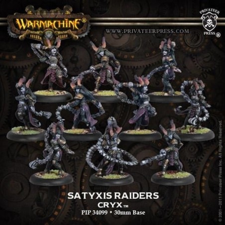 Warmachine - Cryx - Satyxis Raiders Unit PIP34099