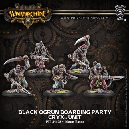 Warmachine - Cryx - Black Ogrun Boarding Party PIP34122