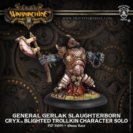 Warmachine - Cryx - General Gerlak Slaughterborn PIP34059