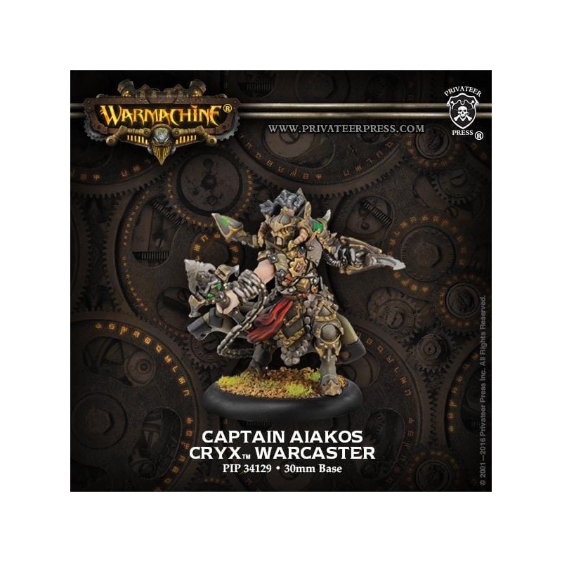 Warmachine - Cryx - Captain Aiakos PIP34129