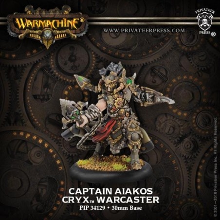 Warmachine - Cryx - Captain Aiakos PIP34129