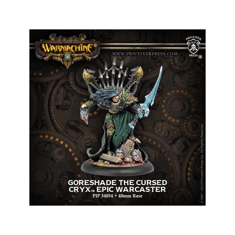 Warmachine - Cryx - Goreshade The Cursed PIP34054