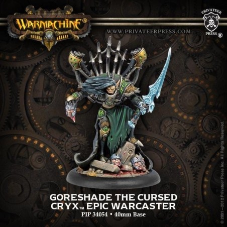 Warmachine - Cryx - Goreshade The Cursed PIP34054