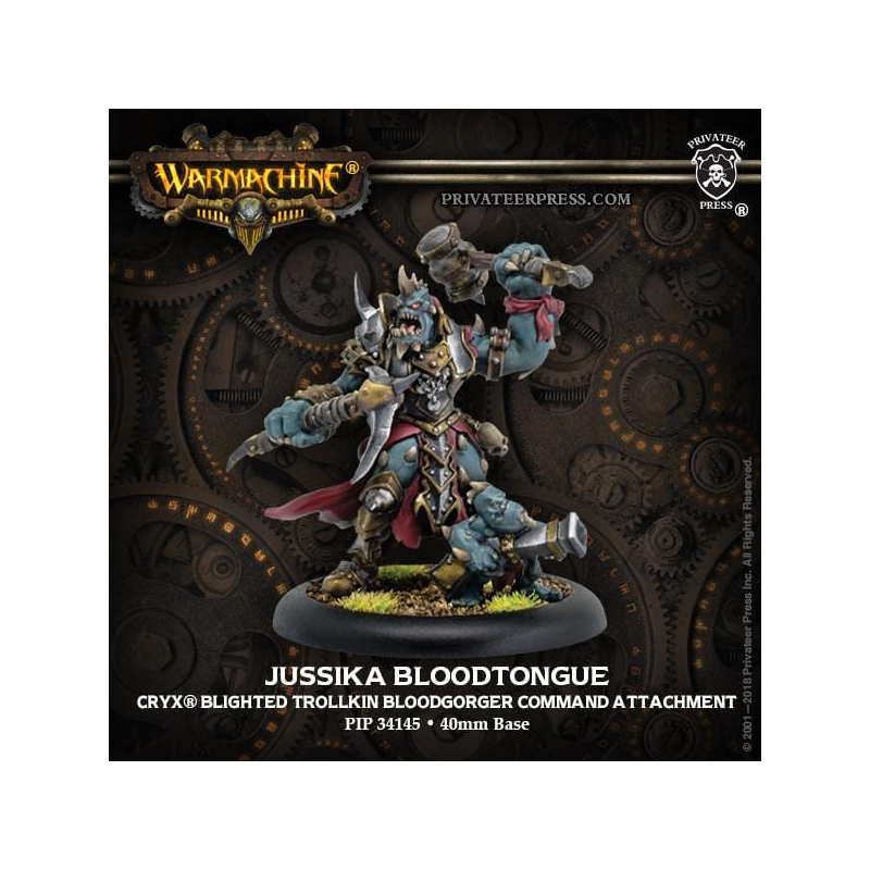 Warmachine - Cryx - Jussika Bloodtongue Bloodgorger