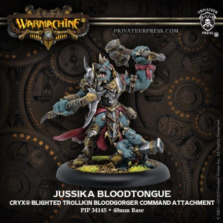 Warmachine - Cryx - Jussika Bloodtongue Bloodgorger