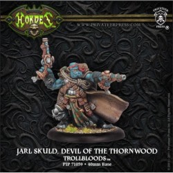 Warmachine - Hordes - Trollbloods - Jarl Skuld, Devil of the Thornwood