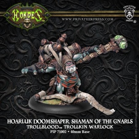 Hordes - Trollbloods - Hoarluk Doomshaper, Shaman of the Gnarls PIP71002