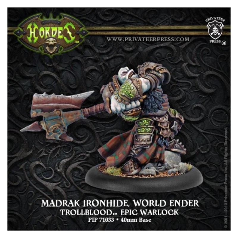 Hordes - Trollbloods - Madrak Ironhide, World Ender PIP71033