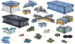Halo Flashpoint - Unsc Base Terrain Set (ENG) MGHA109