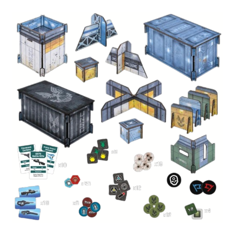 Halo Flashpoint - Unsc Base Terrain Set (ENG) MGHA109