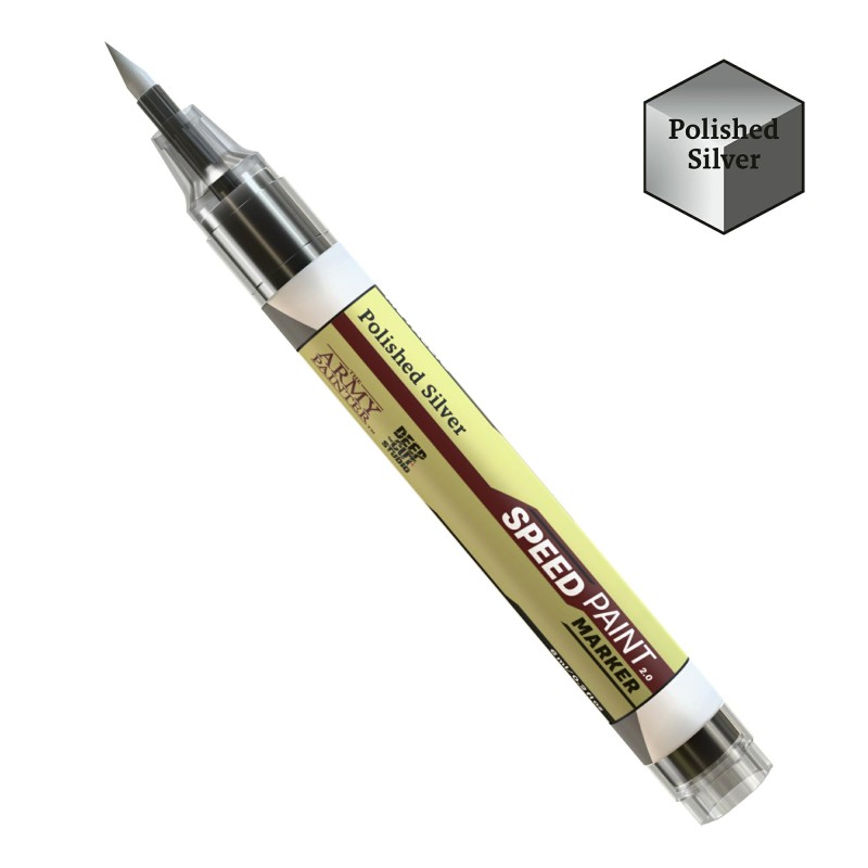SM1017_Speedpaint Marker - Polished Silver