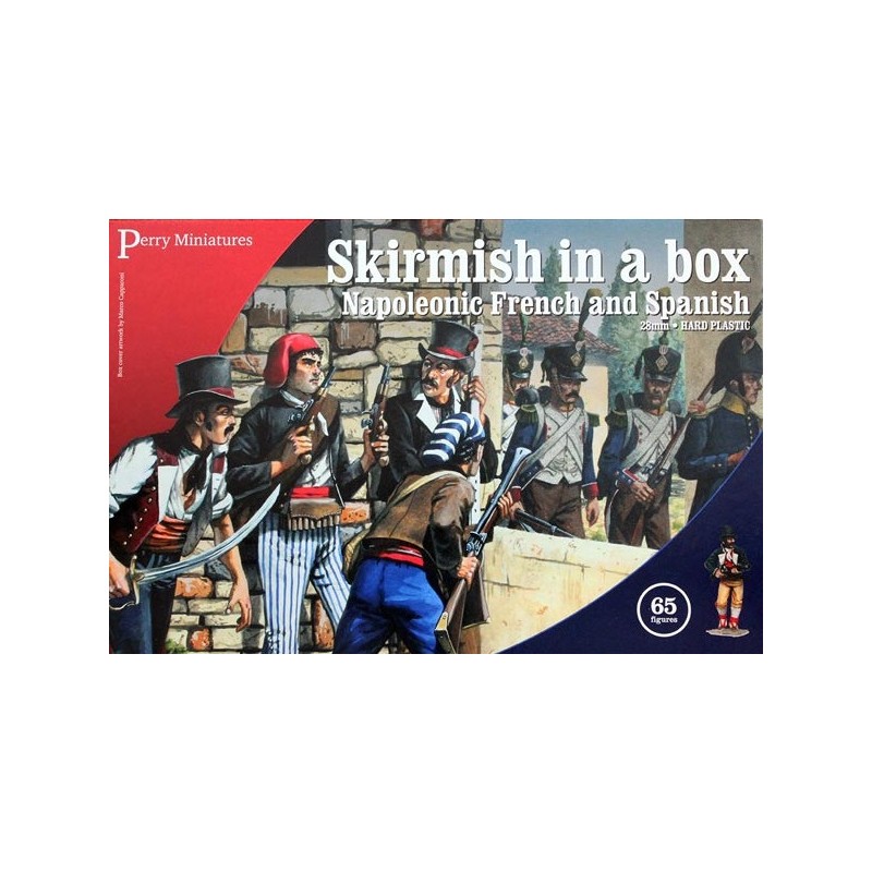 PEM-SKM1 Perry Miniatures - Skirmish in a box - Napoleonic French and Spanish