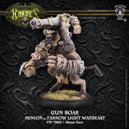 Hordes - Minions - Gun Boar PIP75064