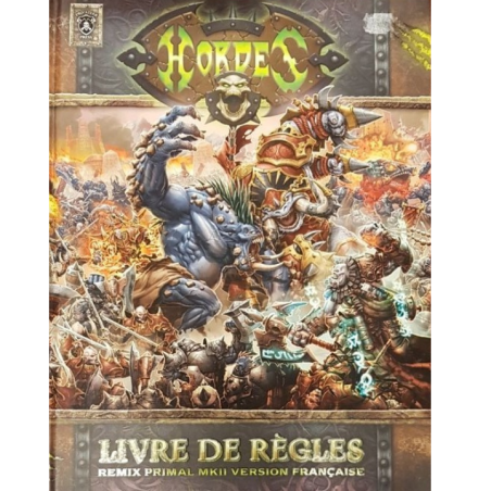 Warmachine Hordes - Livre de Règles Remix Primal MKII (FR) PIPFRVG1034-74
