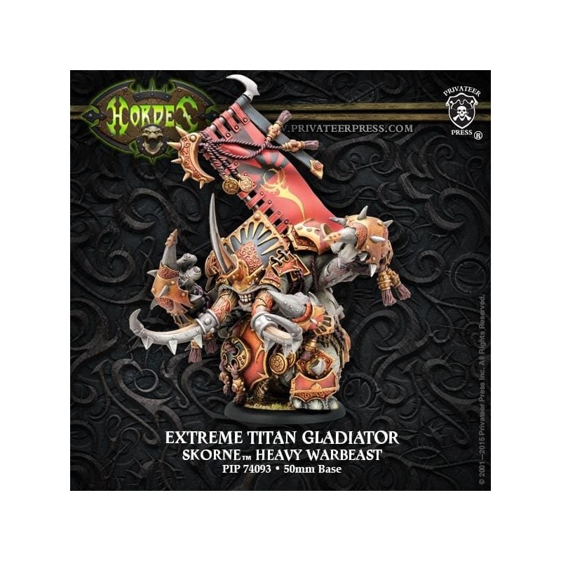 Warmachine Hordes - Skorne - Extreme Titan Gladiator PIP74093