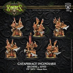 Warmachine Hordes - Skorne - Cataphract Incindiarii PIP74074