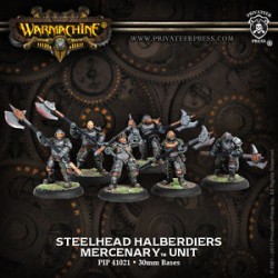PIP41021_Warmachine - Mercenaries - Steelhead Halberdiers
