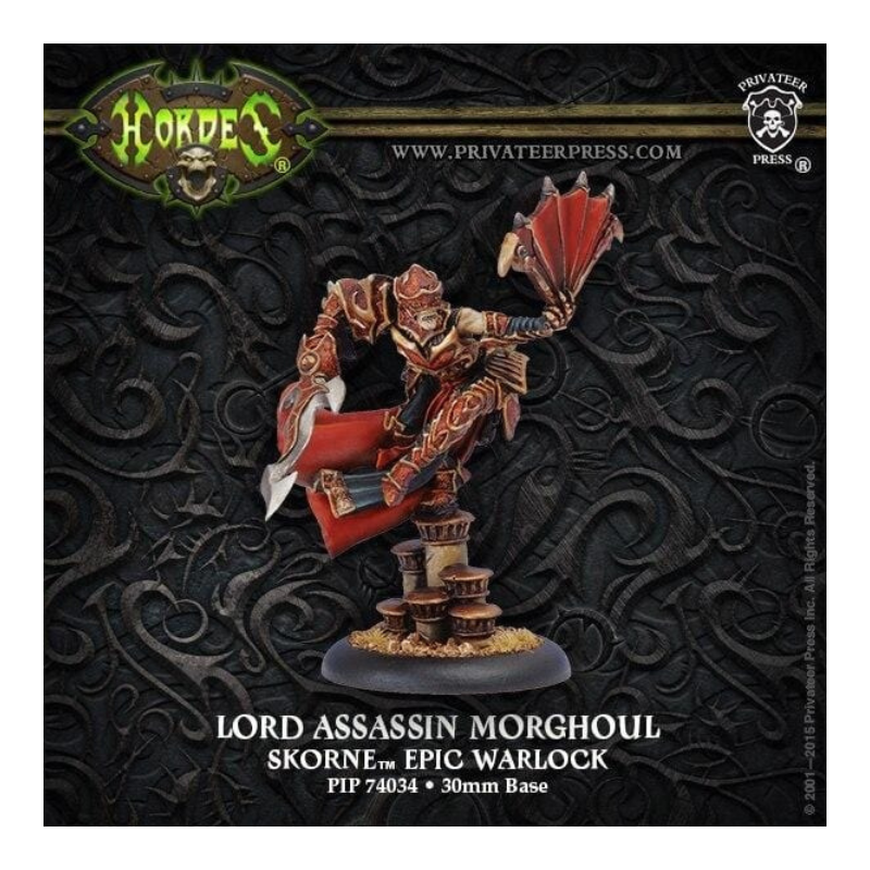 Warmachine Hordes - Skorne - Lord Assassin Morghoul PIP74034