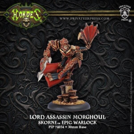 Warmachine Hordes - Skorne - Lord Assassin Morghoul PIP74034