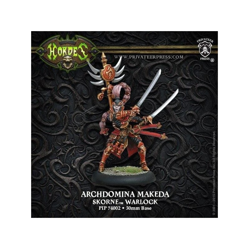 Warmachine - Hordes - Skorne - Archdomina Makeda
