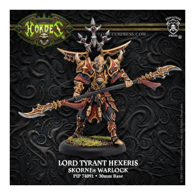 Warmachine Hordes - Skorne - Lord Tyrant Hexeris PIP74091
