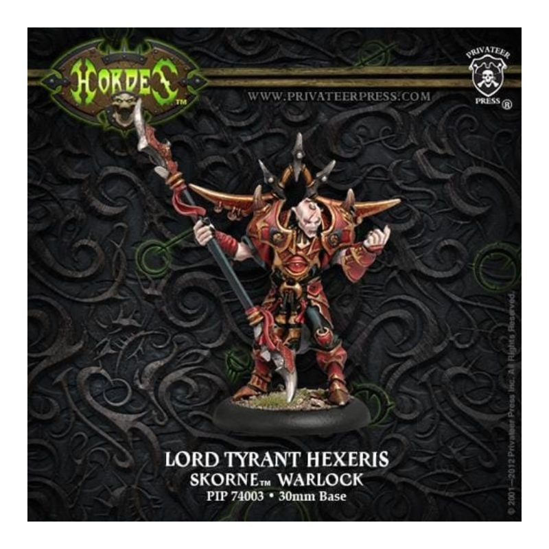 Warmachine Hordes - Skorne - Lord Tyrant Hexeris PIP74003