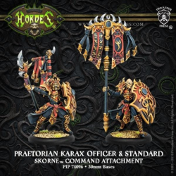 Warmachine Hordes - Skorne - Praetorian Karax Officer & Standard  PIP74096
