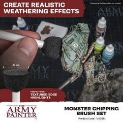 Army Painter - Pinceaux - Monster Chipping Brush Set