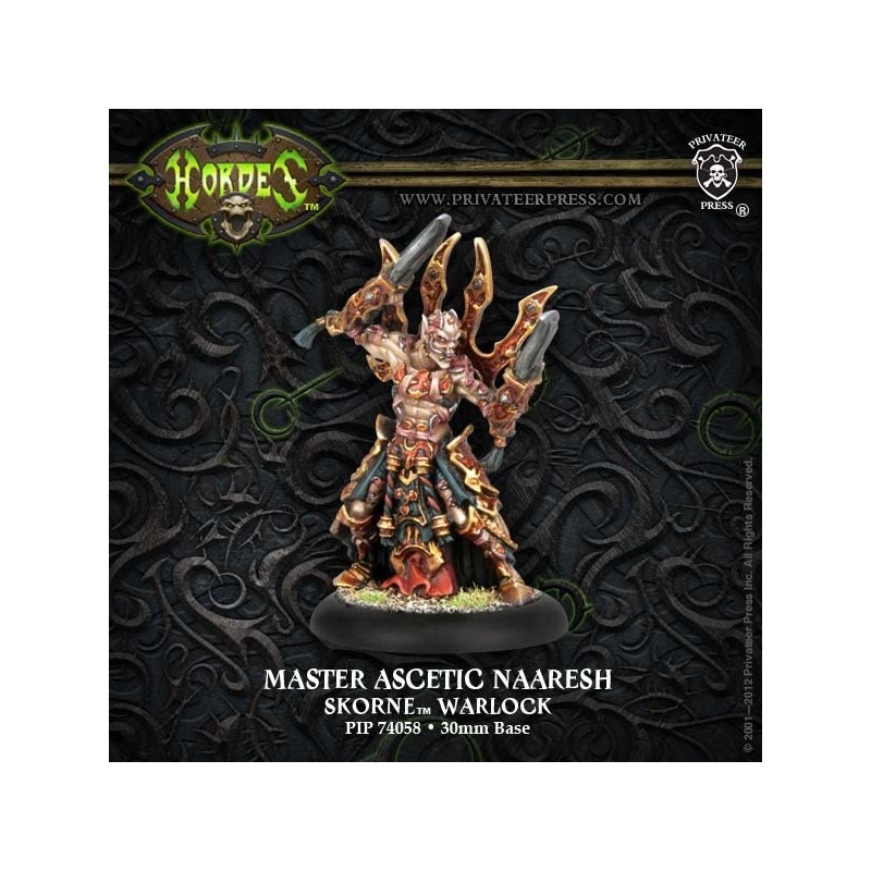 Warmachine Hordes - Skorne - Master Ascetic Naaresh PIP74058