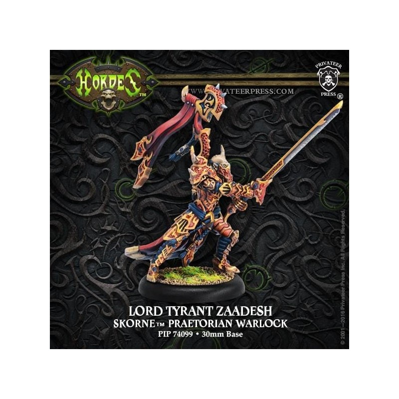 Warmachine Hordes - Skorne - Lord Tyrant Zaadesh PIP74099